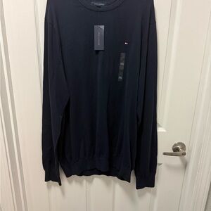 Tommy Hilfiger Navy Long Sleeve Shirt